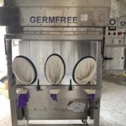 Germfree LFGI-4USP Laminar Flow Glove box Isolator Stainless Steel Fume Hood